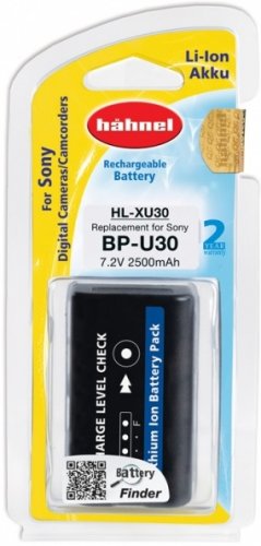 Hähnel HL-XU30, Sony BP-U30 2500mAh, 14,4, 36Wh