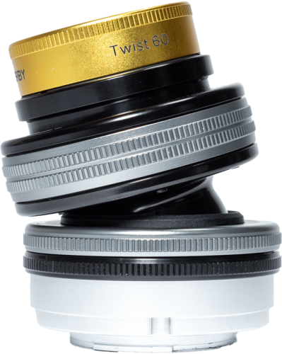 Lensbaby Twist 60 + Double Glass II Optic Swap Kit for Canon RF Mount Lensbaby Twist 60 + Double Glass II Optic Swap Kit for Canon RF Mount