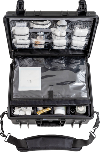 B&W Outdoor Cases 6000 s pohotovostní lékařskou soupravou černý