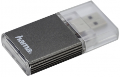 Hama čtečka karet USB 3.0 UHS-II, SD/SDHC/SDXC, antracitová