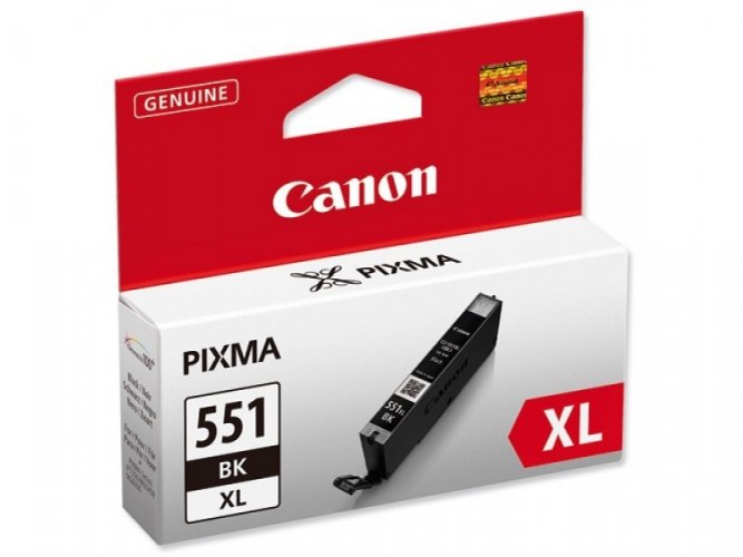 Canon CLI-551XL Tinte Schwarz mit hoher Reichweite
