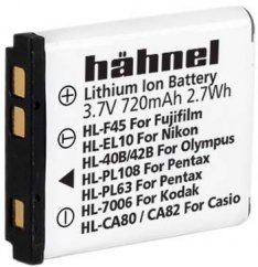 Hähnel HL-F45, Fujifilm NP-45, 720 mAh, 2.7Wh, 3.7V