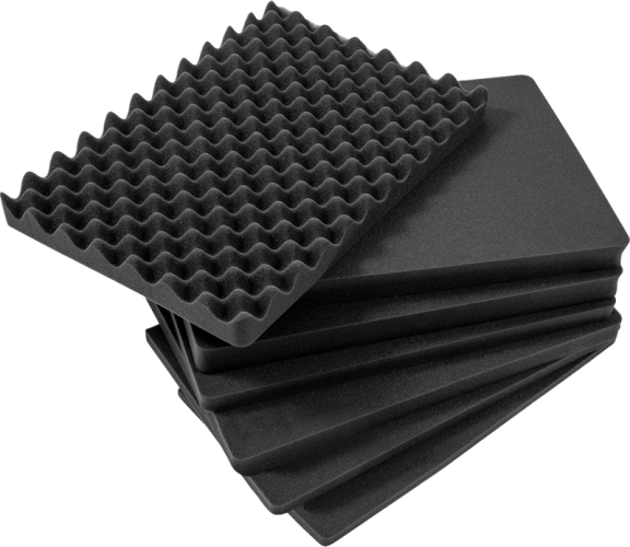 B&W Outdoor Case 5500, kufr s pěnou žlutý