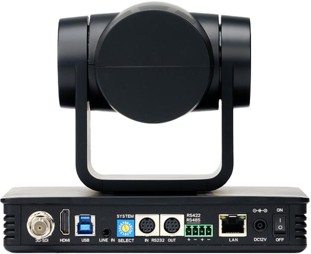 Feelworld UHD4K12X Simultaneous 3G-SDI/HDMI/USB/IP Live Streaming PTZ Camera with 12X Optical Zoom