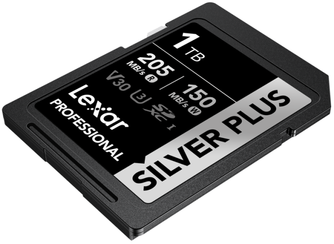 Lexar SDXC Professional SILVER Plus 1066x UHS-I/U3/A2/4K R205/W150 (V30) 1TB