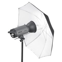 Walimex pro 2in1 Reflex- Durchlichtschirm weiß 109