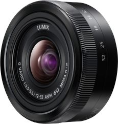 Panasonic G Vario 12-32mm f/3,5-5,6 Asph O.I.S. černý (H-FS12032)