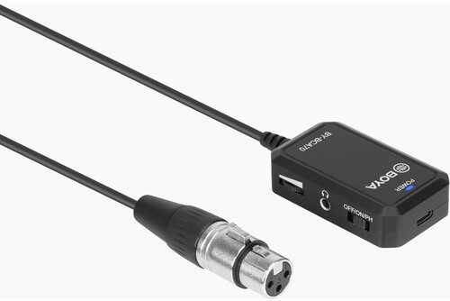 BOYA BY-BCA70 audioadaptér pro XLR mikrofony na mobilní zařízení