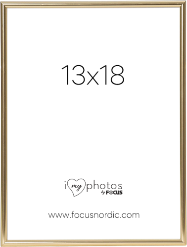 Focus Can-Can Shiny Gold 13x18