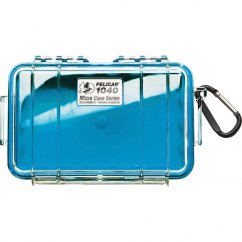 Peli™ Case 1040 MicroCase with Transparent Lid (Blue)