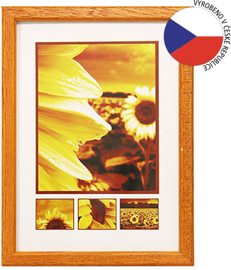 TRAVELLER II, Photo 7x10 cm, Frame 10x15 cm (Orange)