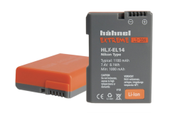 Hähnel EXTREME Li-Ion HLX-EL14, Nikon EN-EL14, 1100mAh, 7.4V 8.1Wh