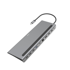 Hama USB-C dokovacia stanica Connect2Office Pro, 10 pripojení
