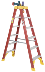 Kupo KFL-T6 Fiberglass ladder Double Sided (180cm)