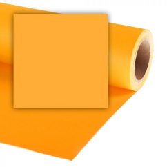 Colorama 2,72 x 11 m, jednobarevné papírové pozadí, Sunflower