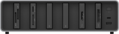 Lexar Professional Workflow with Thunderbolt4 uplink, 6 Module bay