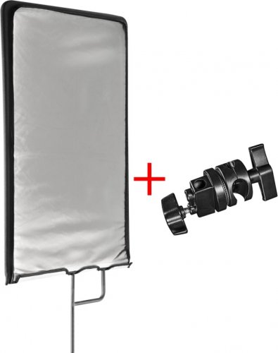 Walimex pro 4in1 Reflector Panel 75x90cm + clamp