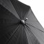 Walimex odrazný dáždnik 109cm 2-vrstvový čierny/zlatý