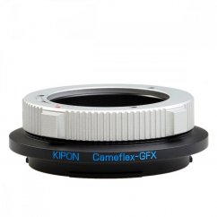 Kipon adaptér z Pro Cameflex objektívu na Fuji GFX telo