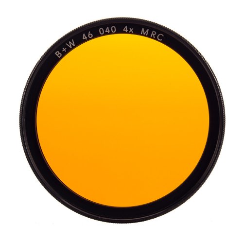 B+W 77mm Orange Filter für Schwarz-Weiß-Foto MRC F-Pro (040M)