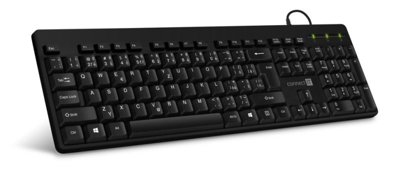 Klávesnice Connect IT USB, černá