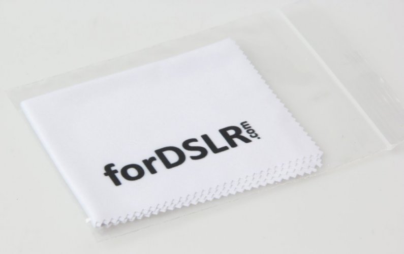 forDSLR mikrovláknová utěrka 15 x 17 cm na filtry