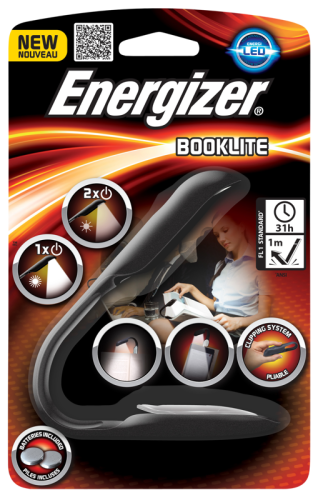 Energizer Booklite + Batt New