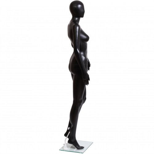 Figurína dámska, čierna matná, výška 175cm