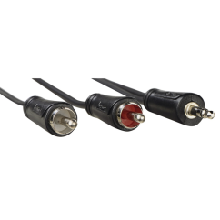 Hama audiokábel jack-2cinch, 5 m