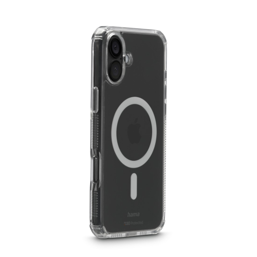 Hama Extreme Protect, kryt pro Apple iPhone 16 Plus, magnetický, D3O®, nežloutnoucí, průhledný Hama Extreme Protect, kryt pro Apple iPhone 16 Plus, magnetický, D3O®, nežloutnoucí, průhledný