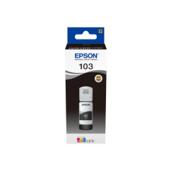 Černý inkoust Epson EcoTank 103, 65 ml (4 500 stran při 5% pokrytí)
