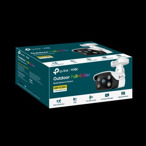 Kamera TP-Link VIGI C340(4mm) 4MPx, venkovní, IP Bullet, světelnost 30m