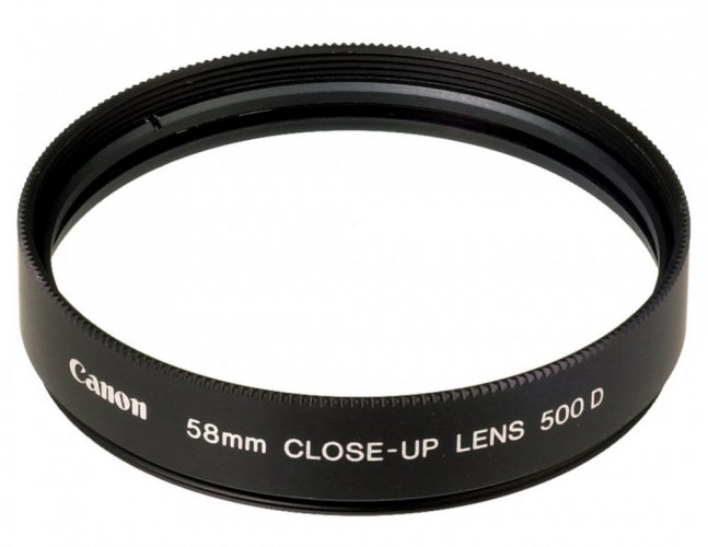Canon 500D 58-mm-Nahlinse