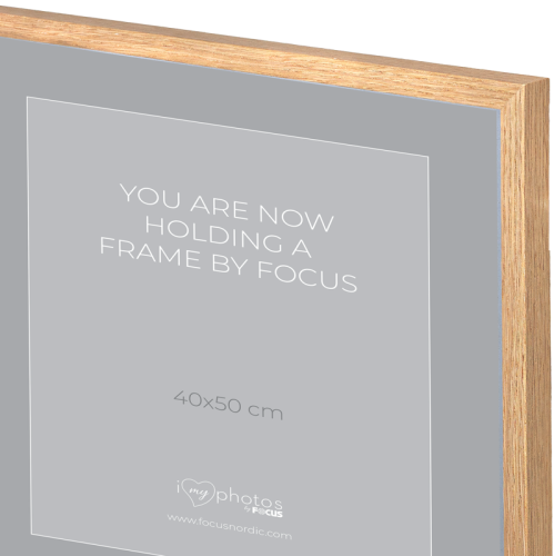 Focus Soul Oak veneer 70X70 Plexi