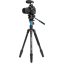 Benro Aluminum Video Tripod A1683T Aero 2 with Video Head S2PRO | Max Height 165 cm | Payload 2.5 kg | Weight 2.1 kg | monopod | Folded Lenght 64 cm