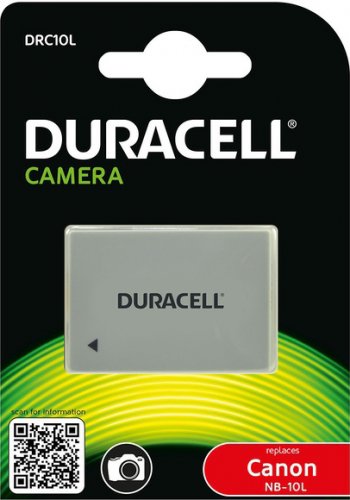 Duracell DRC10L, Canon NB-10L, 7.4 V, 820 mAh