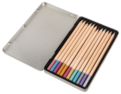 Walther wooden pencils metallic 12 pcs
