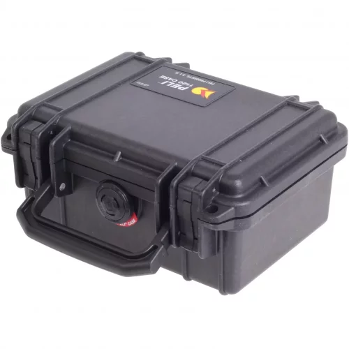 Peli™ Case 1120 Koffer mit Schaumstoff (Schwarz)