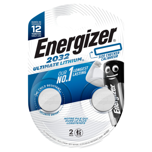 Energizer Ultimate Lithium CR2032 2 pack