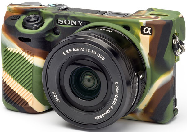 easyCover Schutzhülle f. Sony Alpha A6300/A6000 Camouflage