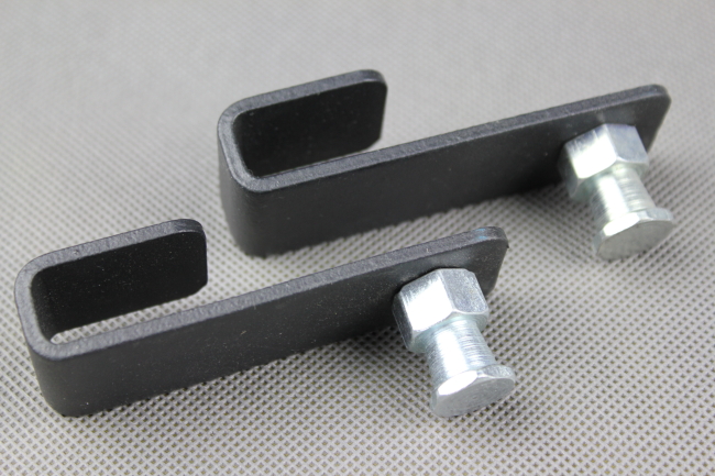 Ocelové háky pozadí se spigotem