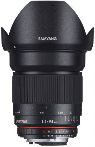 Samyang 24mm f/1.4 ED AS UMC Objektiv für Fuji X