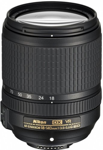 Nikon AF-S DX Nikkor 18-140mm f/3,5-5,6G ED VR Objektiv