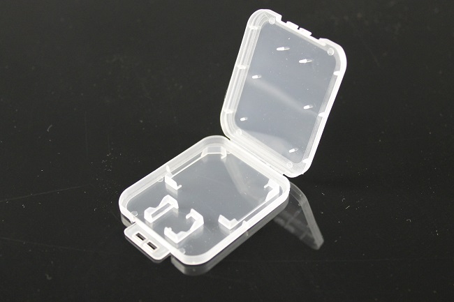 Plastový box na SD, microSD a SIM kartu