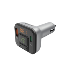 FM vysílač Hama s Bluetooth a funkcí hands-free, USB-A, USB-C