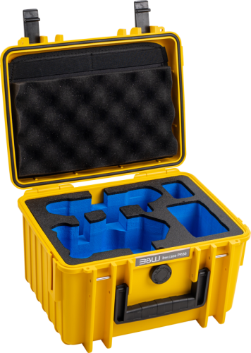 B&W Outdoor Cases BW Outdoor Cases Type 2000 for DJI Mini 4 Pro / Yellow B&W Outdoor Cases BW Outdoor Cases Type 2000 for DJI Mini 4 Pro / Yellow