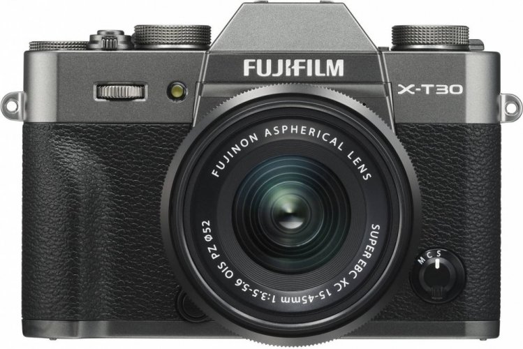 Fujifilm X-T30 + XC15-45 mm šedý