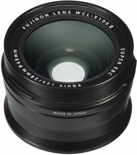 Fujifilm WCL-X100II Wide Angle Conversion Lens Black