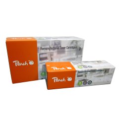 Toner Peach C5650-series, Bk,C,M,Y Combi Pack kompatibilní barevný+černý PT486 pro OKI C5650 (1x8000pp.+3x2000pp./5%)