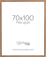 Focus Soul Oak veneer 70X100 Plexi